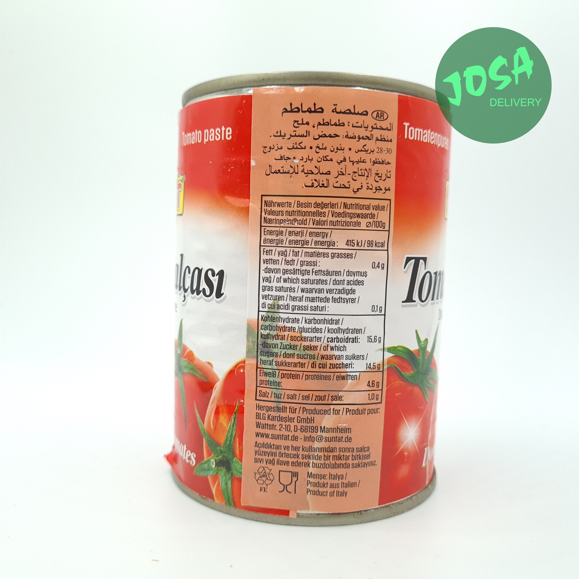 Concentré de Tomates – 400g – Josabox