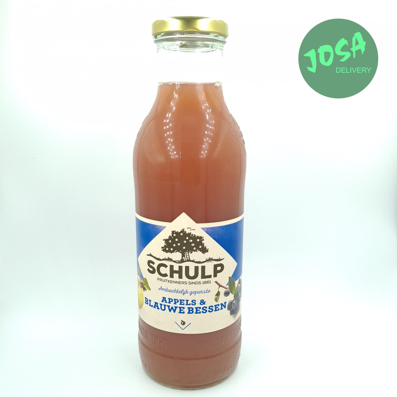 Schulp Sap Appels & Blauwe Bessen – 75cl – Josabox