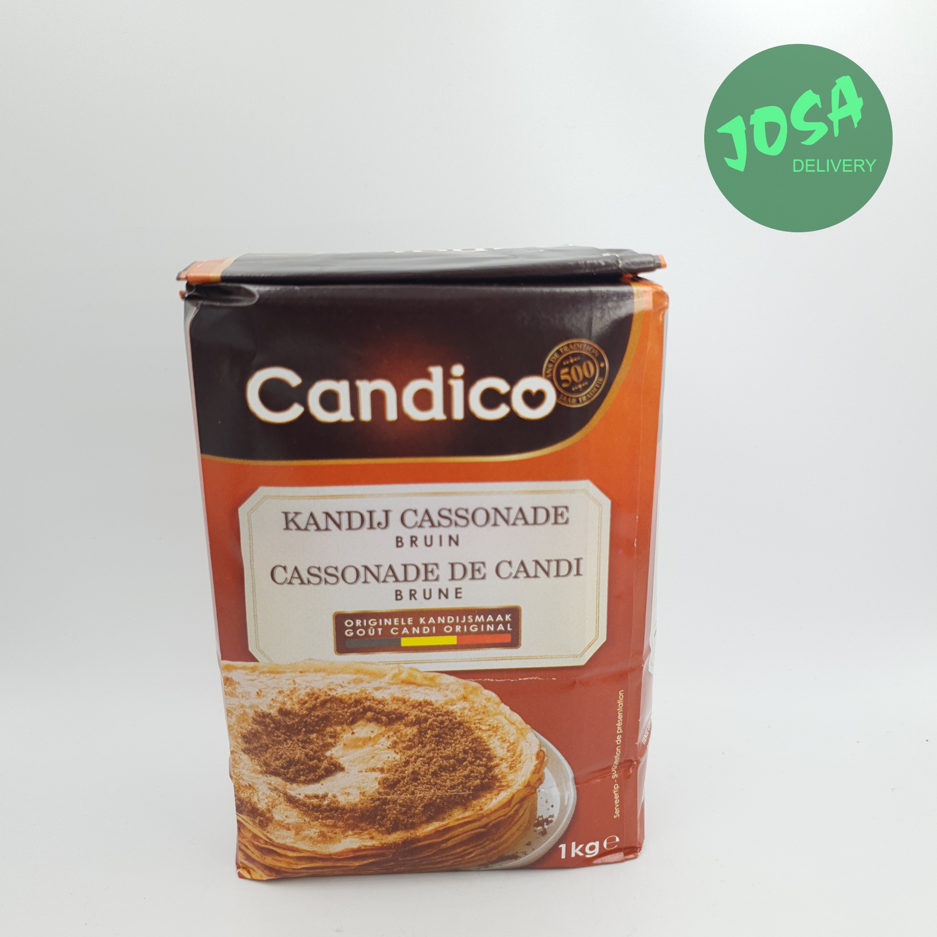 Cassonade de candi brune foncé 2kg Candico - Nevejan
