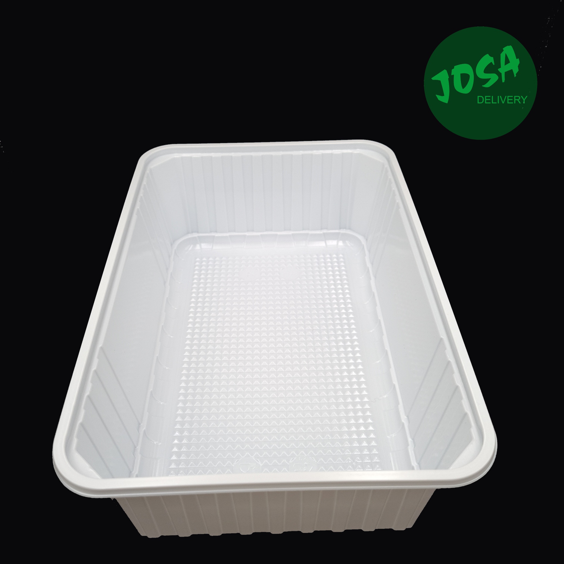 Makkelijker maken Goederen werkgelegenheid Witte Plastic doosjes 2700cc – per 20 stuks – Josabox